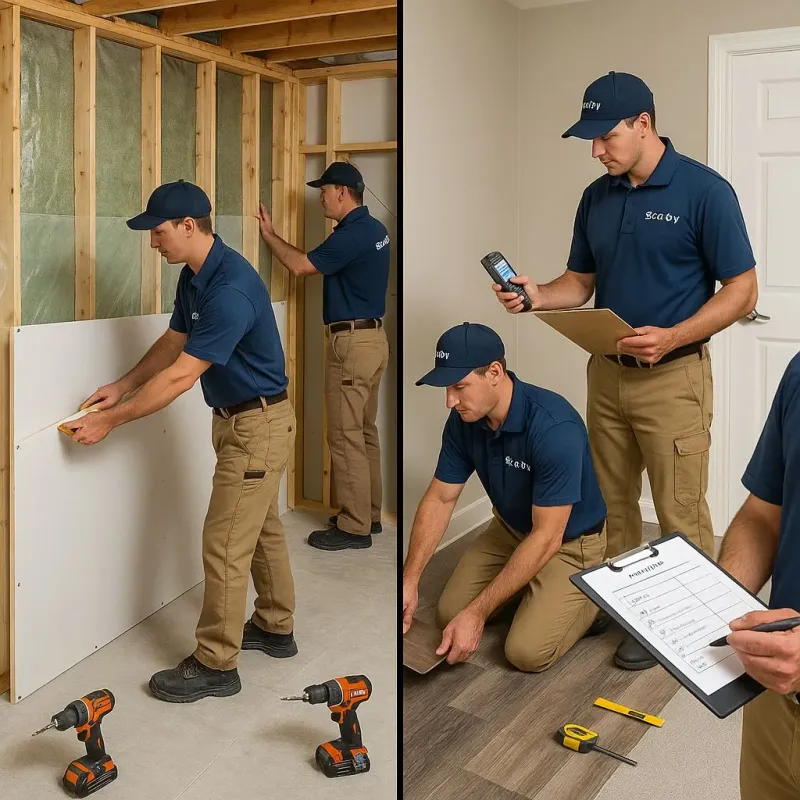 Repairs and Reconstruction process in Germantown, TN